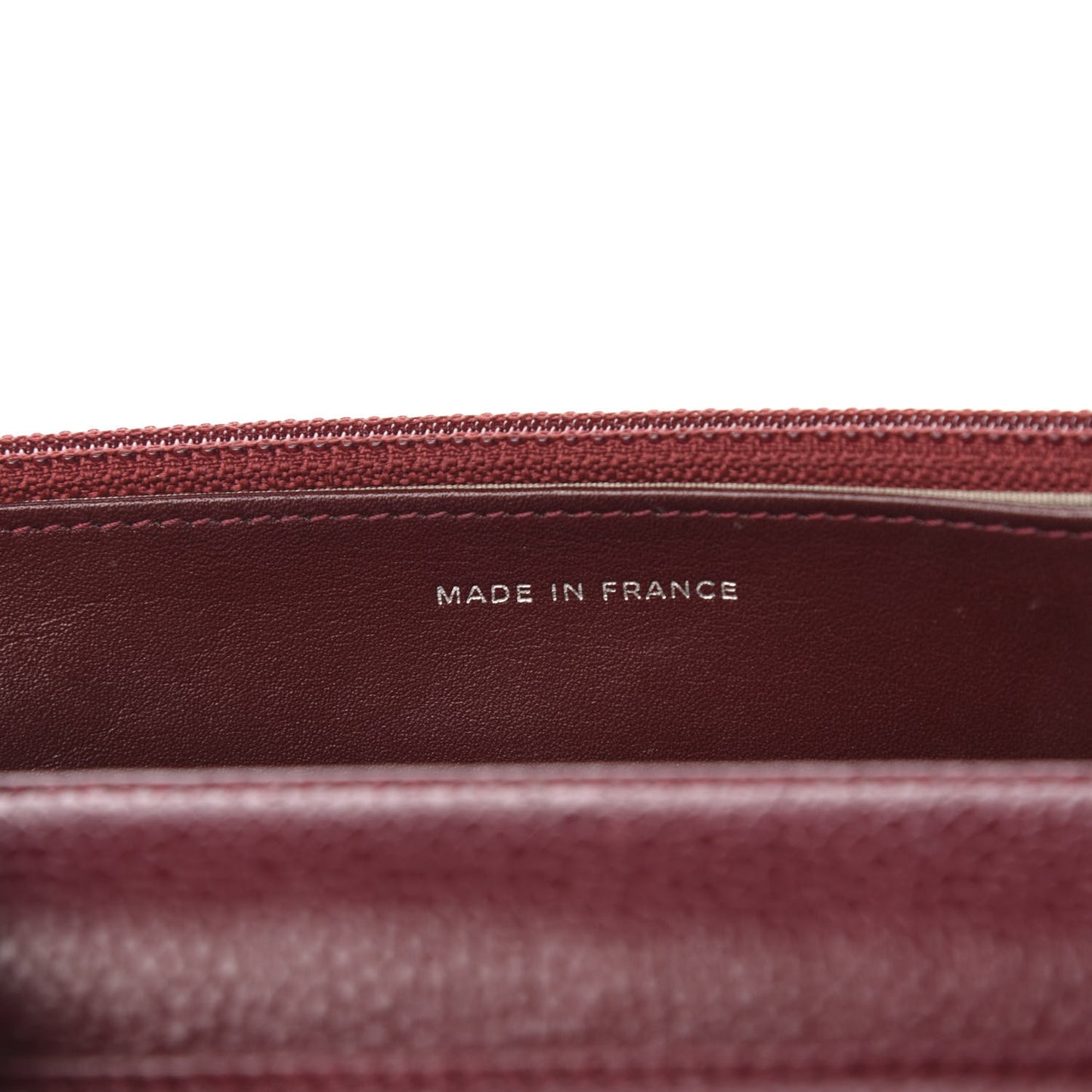Caviar Timeless CC Wallet on Chain WOC Dark Red