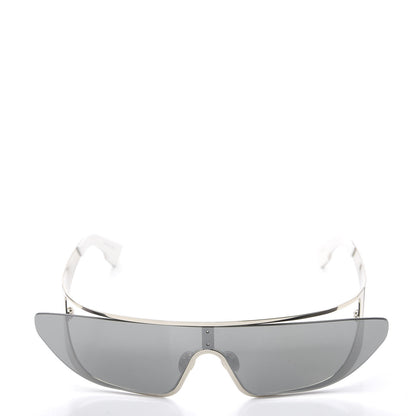 Christian Dior X RIHANNA Shield Sunglasses Silver 2 of 8