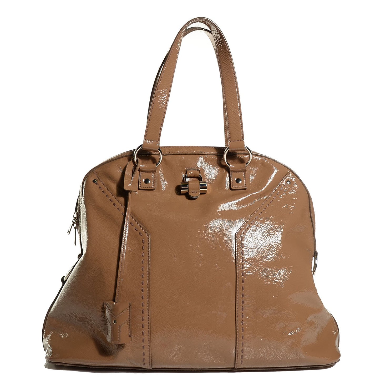 Patent Oversized Muse Beige