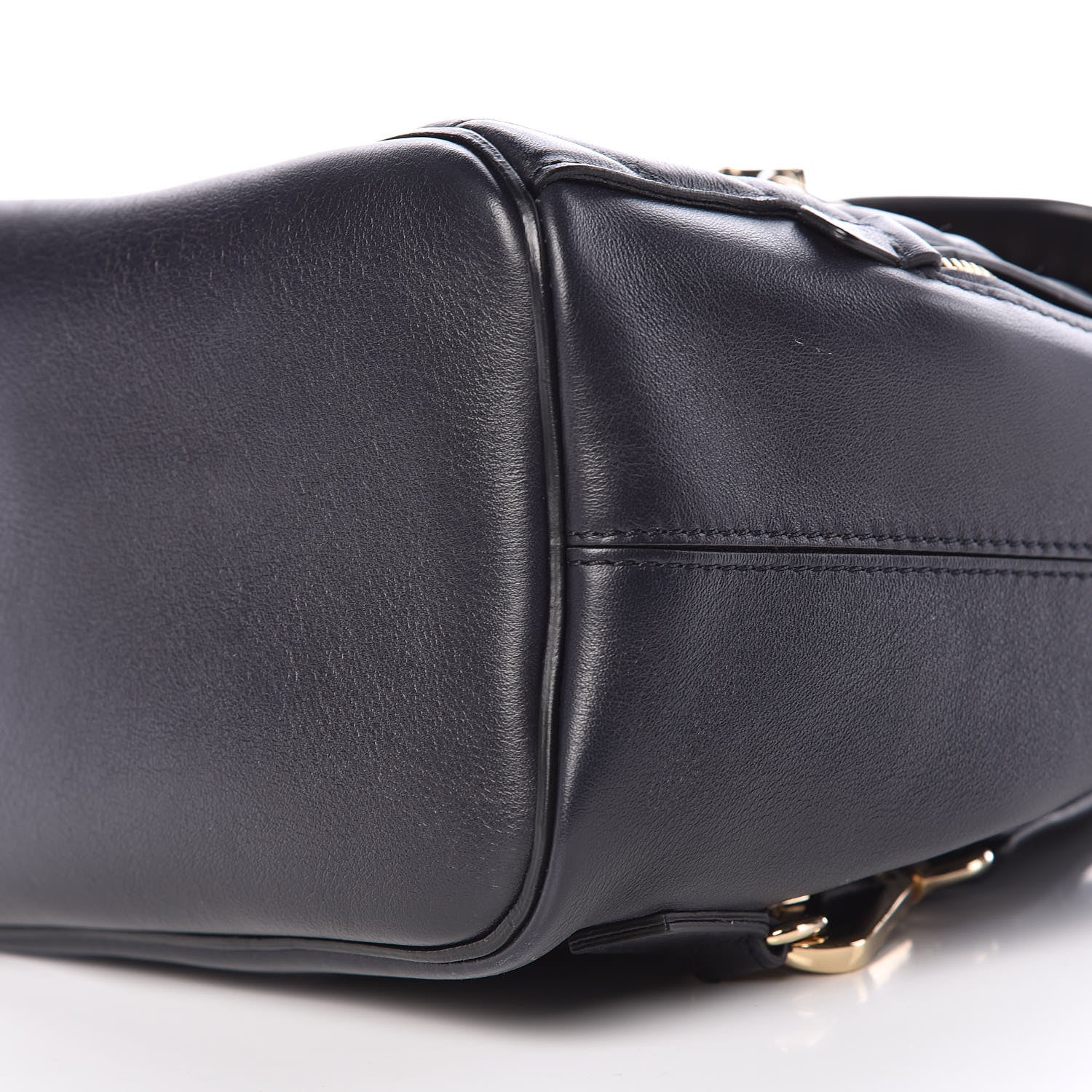 Chloe Calfskin Quilted Medium Faye Backpack Full Blue 11 of 12