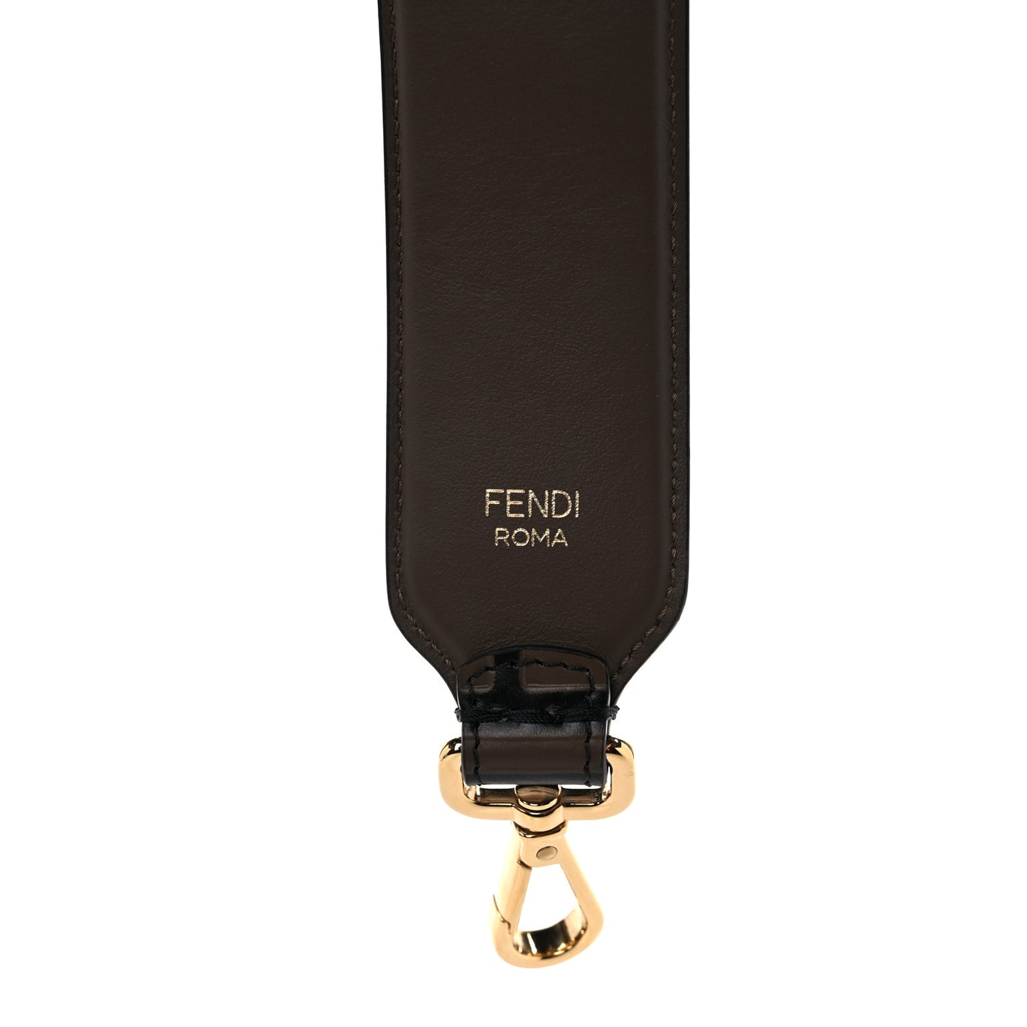 Calfskin FF 1974 Embossed Mini Strap You Maya Black