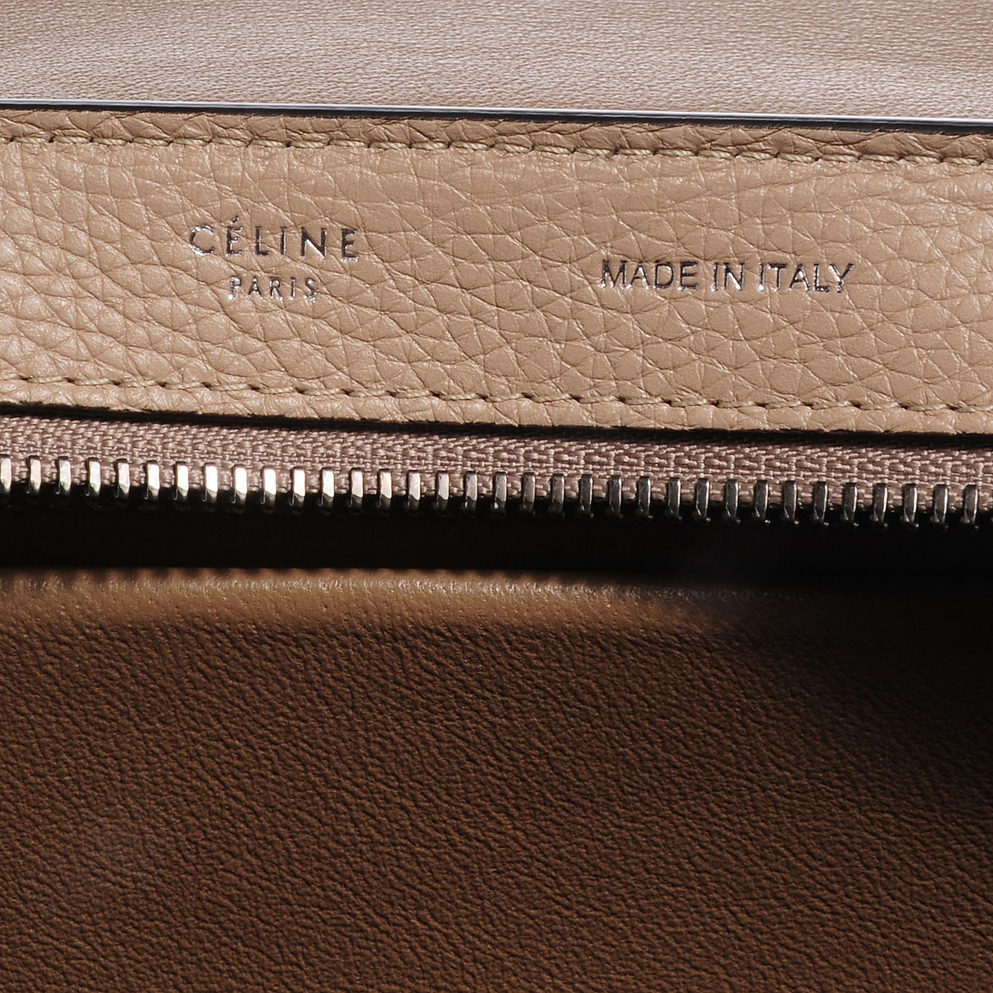 Drummed Leather Suede Mini Trapeze Dune