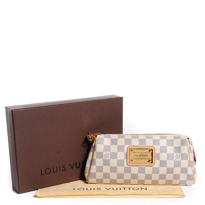 Louis Vuitton Damier Azur Eva Clutch 6 of 10