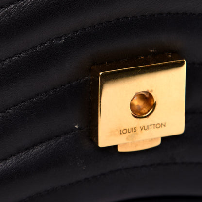 Louis Vuitton Calfskin New Wave Chain MM Black 13 of 17