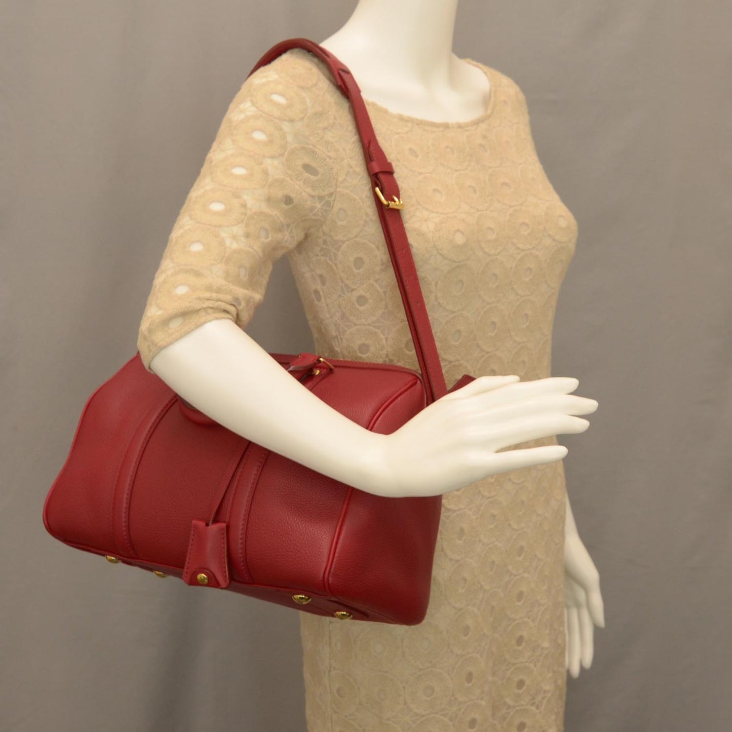 Calfskin SC Bag PM Cherry