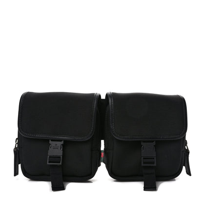 Gucci Techno Canvas Web Band Belt Bag Black 1 of 10