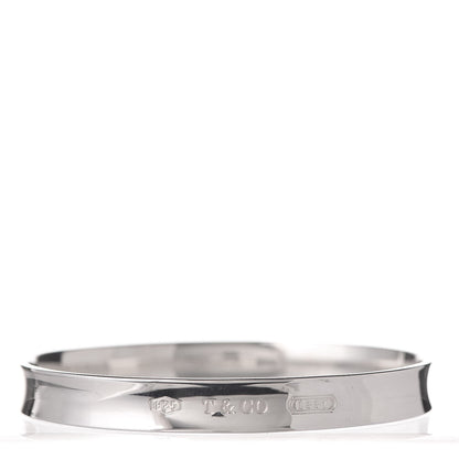 Tiffany Sterling Silver 1837 Bangle Bracelet 1 of 6