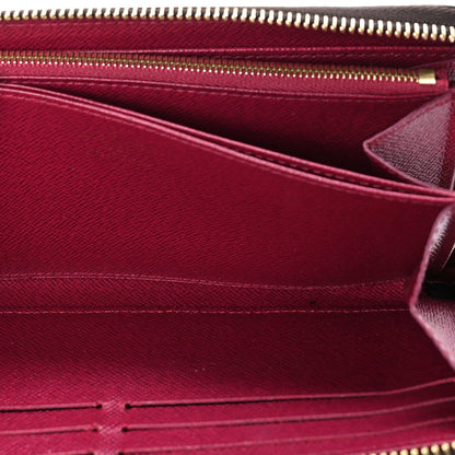 Louis Vuitton Monogram Zippy Wallet Fuchsia Fuchsia 6 of 7