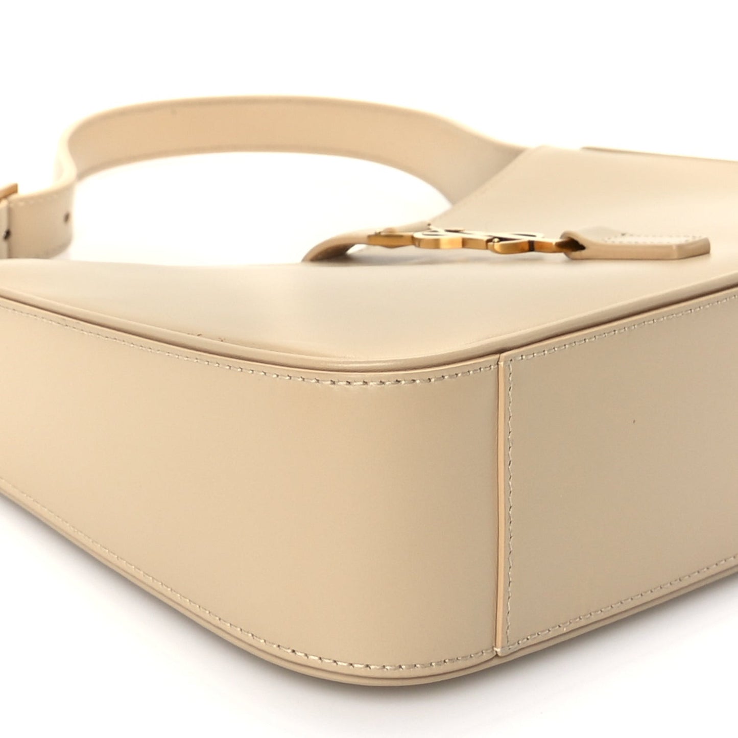 Smooth Calfskin Le 5 A 7 Hobo Dark Beige
