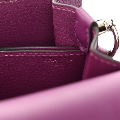Hermes Evercolor Mini Sac Roulis Anemone 7 of 7