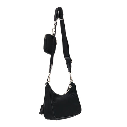 Prada Nylon Re-Edition 2005 Shoulder Bag Black 3 of 13