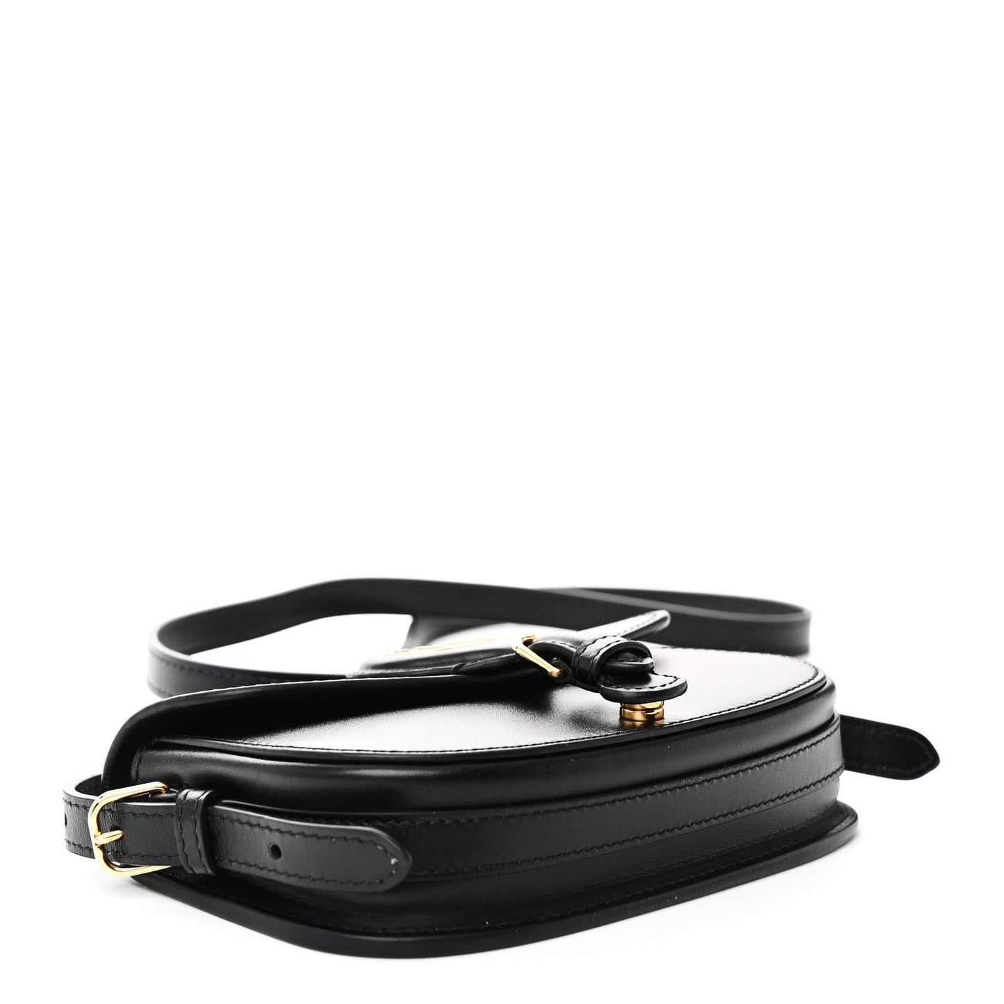 Box Calfskin Mini Bobby Bag Black