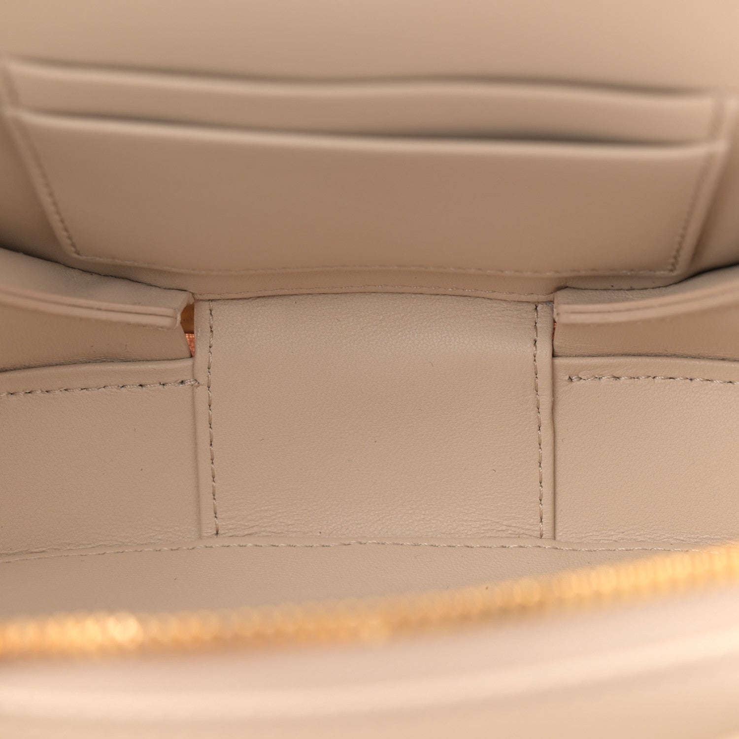 Christian Dior Calfskin CD Signature Oval Crossbody Camera Bag Caramel Beige 5 of 7