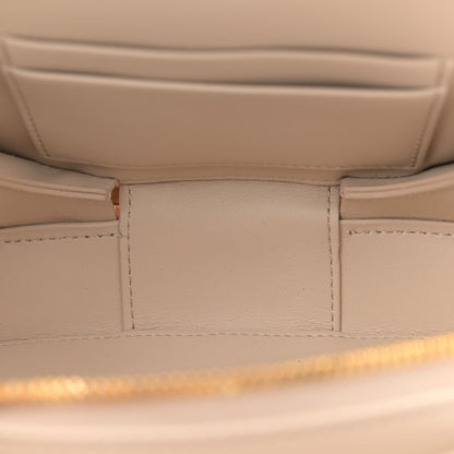 Christian Dior Calfskin CD Signature Oval Crossbody Camera Bag Caramel Beige 5 of 7