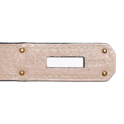 Hermes Taurillon Clemence Kelly Retourne 28 Gris Tourterelle 19 of 26