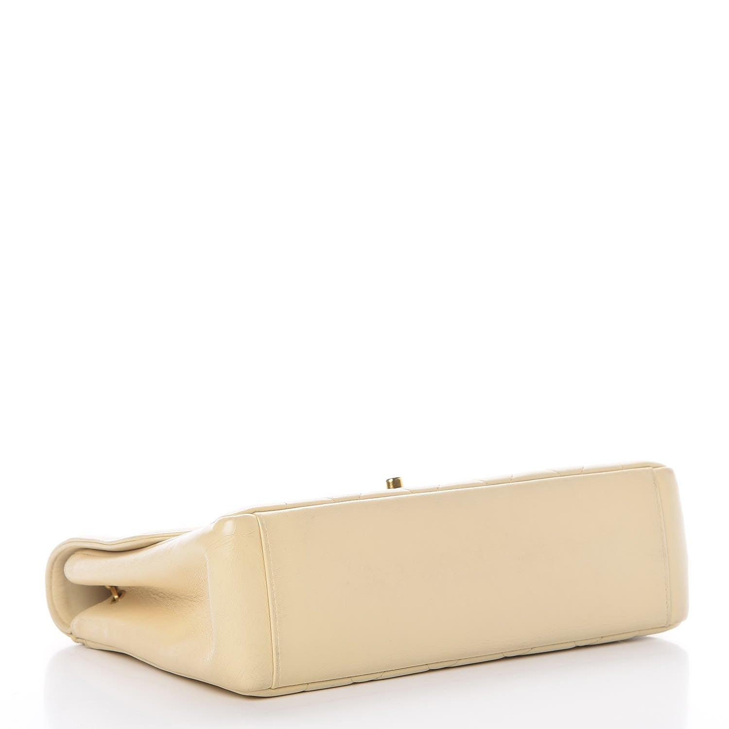 Chanel Lambskin Quilted Small Single Flap Beige 4 of 17