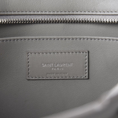 Saint Laurent Calfskin Monogram Baby Cabas Fog 6 of 14