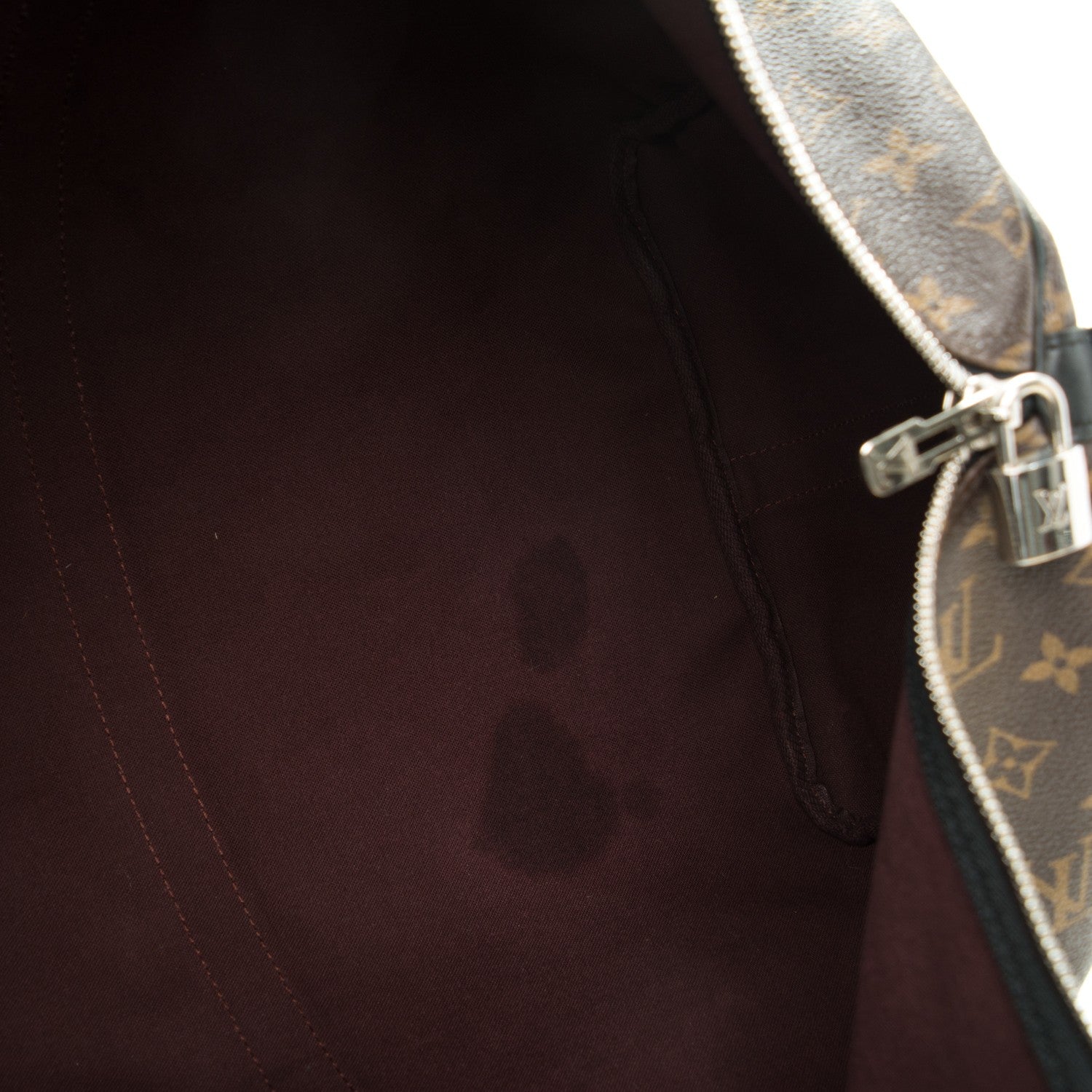 Louis Vuitton Monogram Macassar Keepall Bandouliere 55 9 of 9