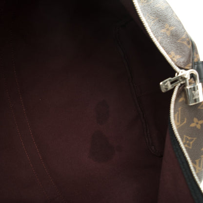 Louis Vuitton Monogram Macassar Keepall Bandouliere 55 9 of 9