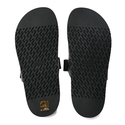 Hermes Calfskin Womens Chypre Sandals 38 Black 6 of 9