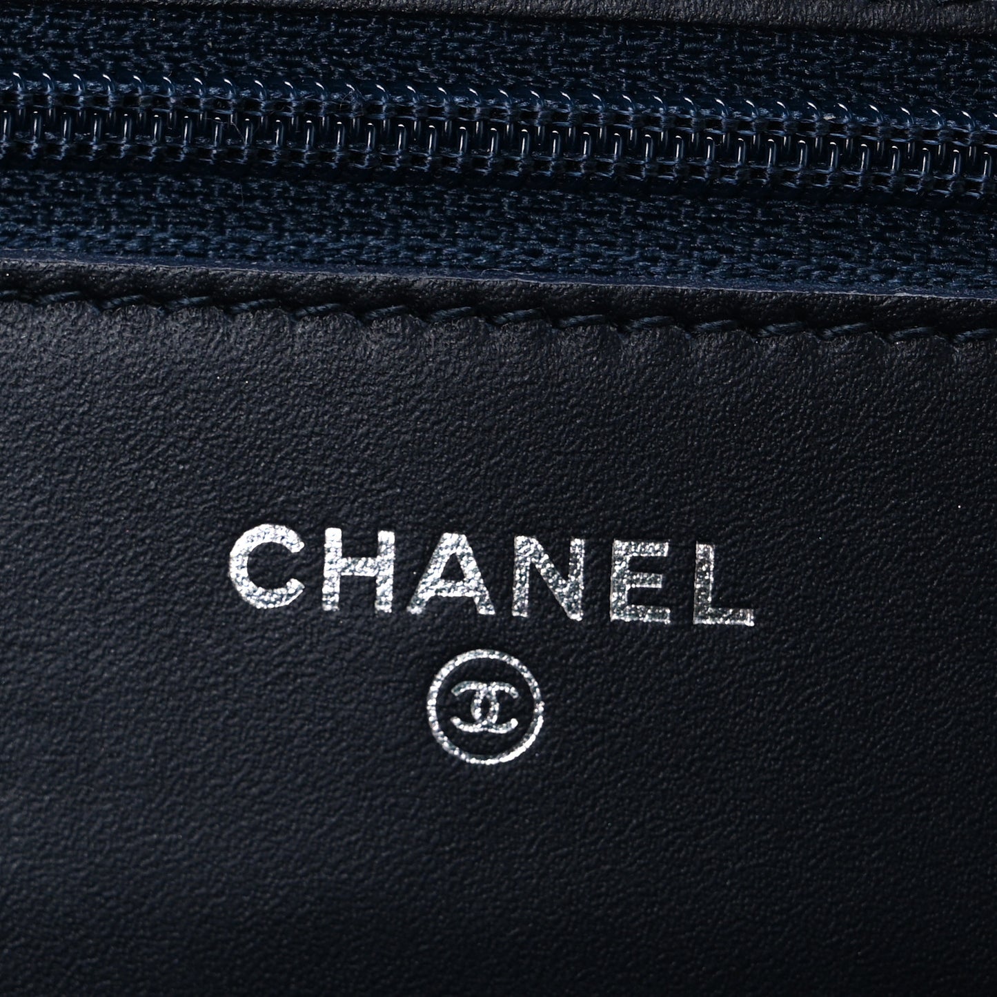 Velvet Quilted Boy Wallet On Chain WOC Blue