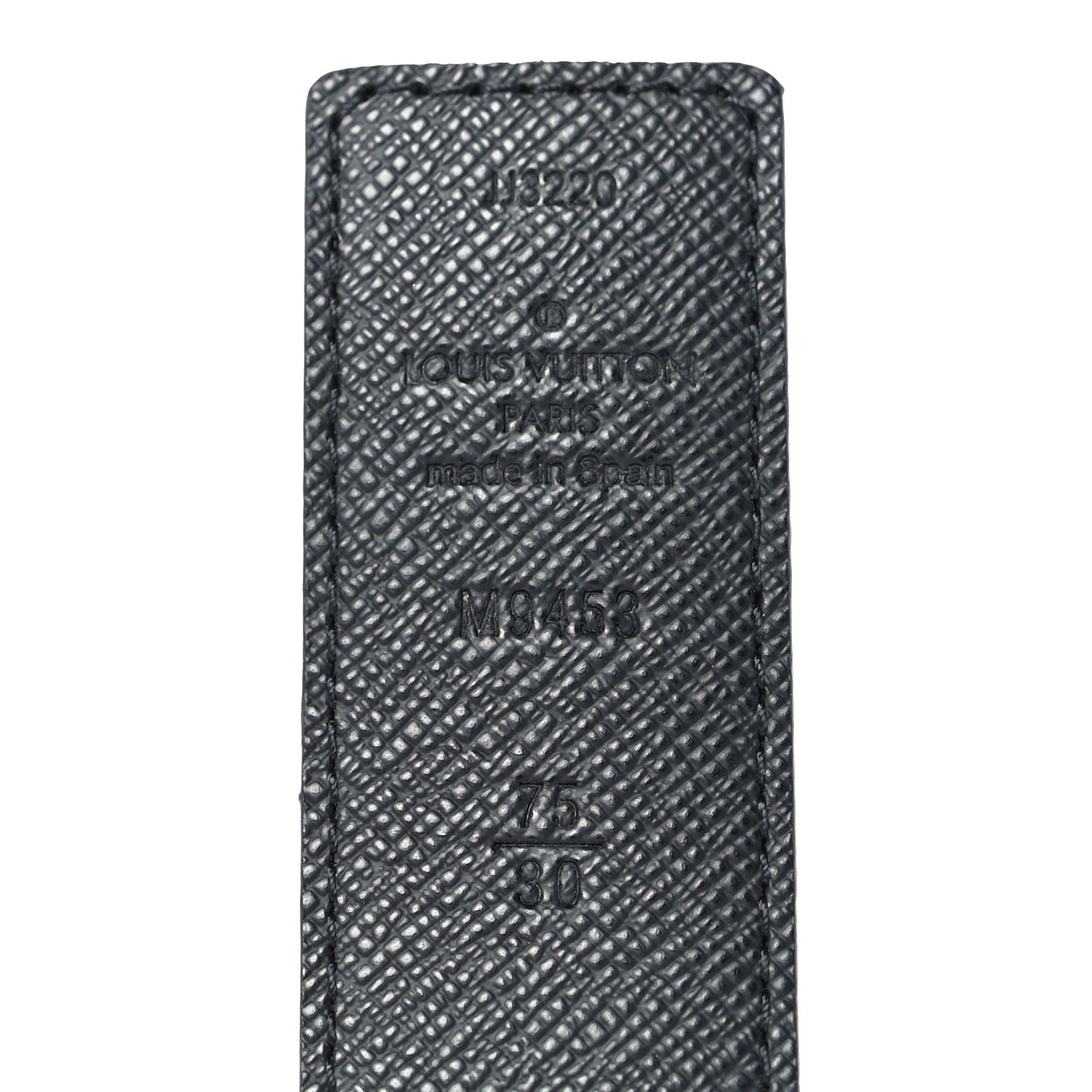 Louis Vuitton Calfskin Monogram 30mm LV Iconic Reversible Belt 75 30 Black 5 of 5