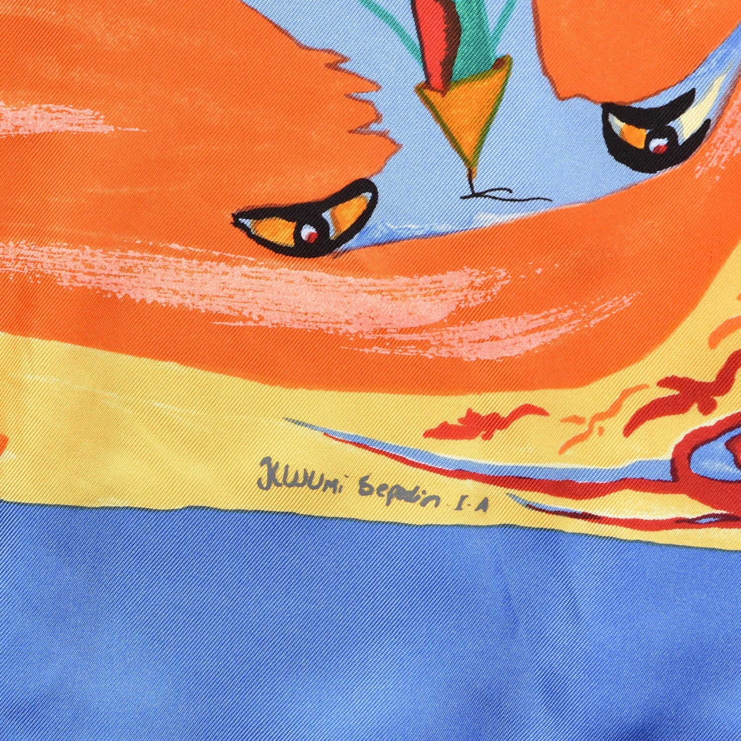 Hermes Silk Smile In Third Millenary Scarf 90 3 of 7