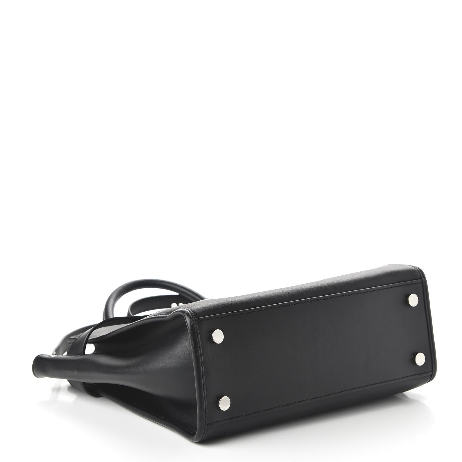 Alexander Wang Smooth Calfskin Attica Chain Satchel Black 4 of 9