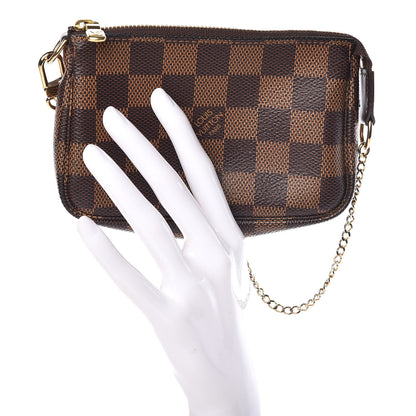 Louis Vuitton Damier Ebene Mini Pochette Accessories 2 of 11