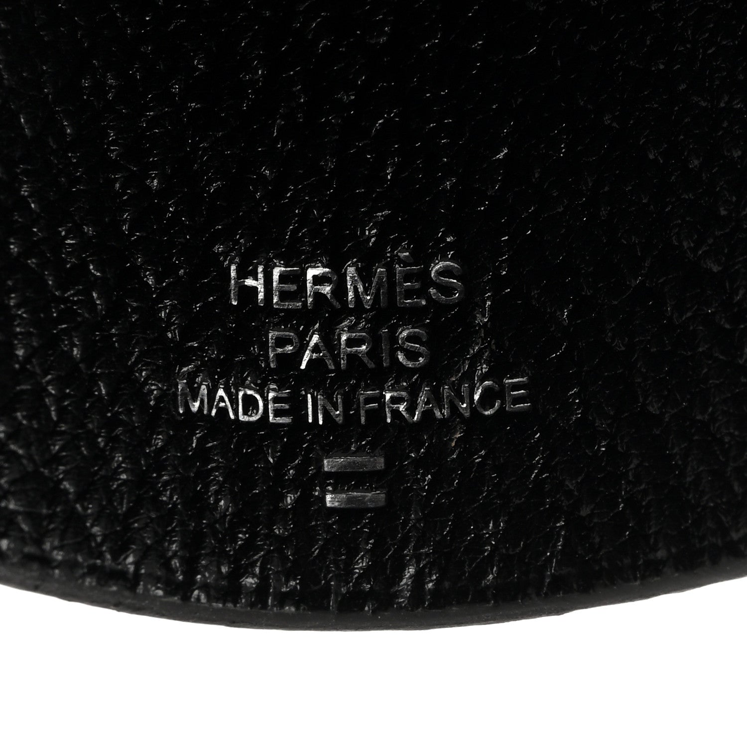 Hermes Lizard Clochette Cles Key Ring Charm Ombre 3 of 3