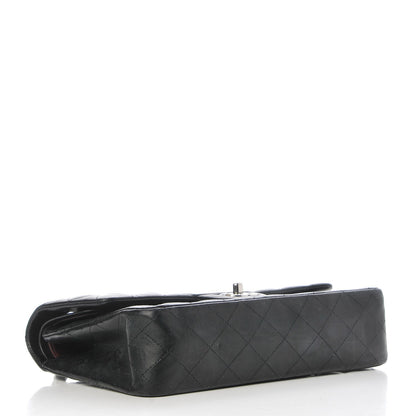 Chanel Lambskin Quilted Medium Double Flap Black 5 of 14