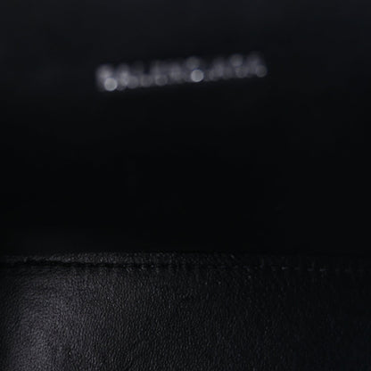 Balenciaga Strass Suede Hourglass Top Handle Bag XS  Smoke Grey Crystal 4 of 8