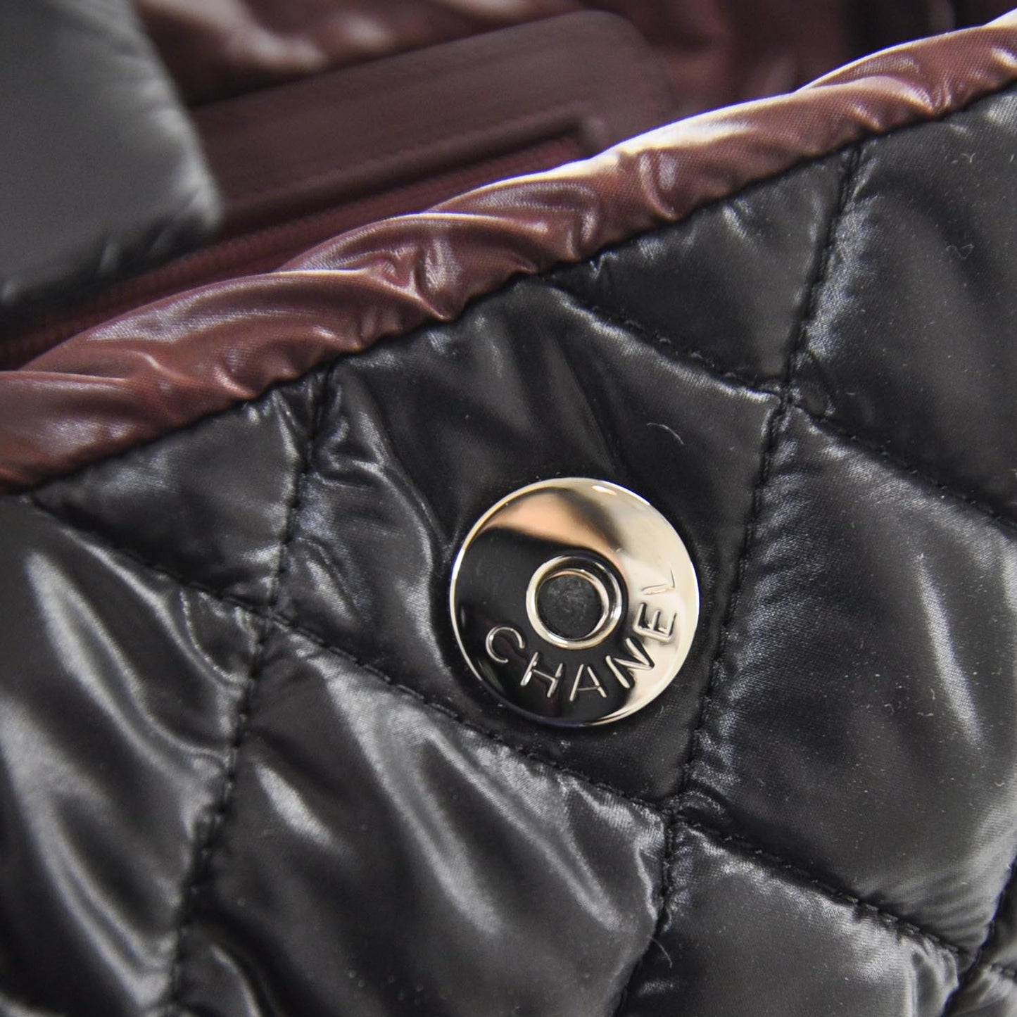 Nylon Coco Cocoon Backpack Black