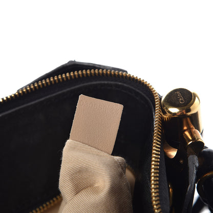 Chloe Lambskin Heloise Satchel Black 7 of 19