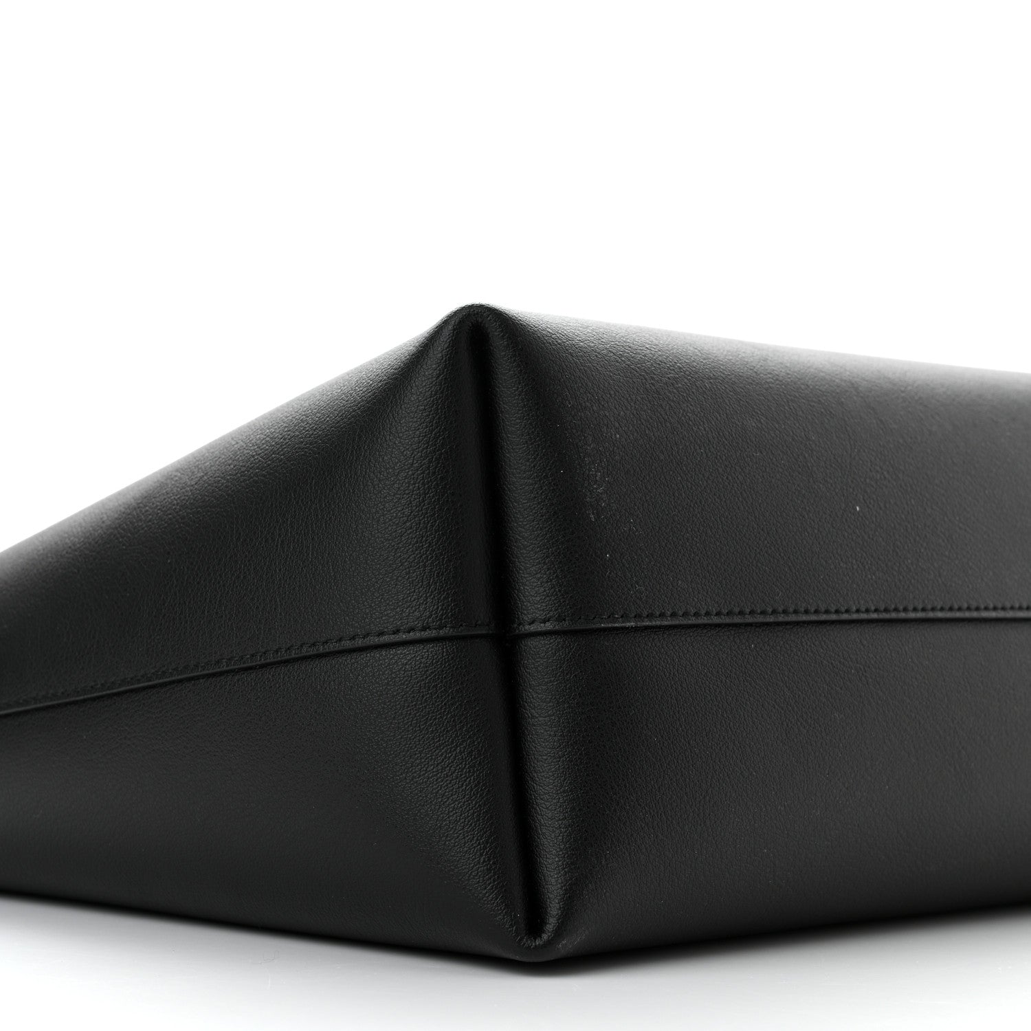 Saint Laurent Calfskin Large Shopping Tote Black 10 of 11