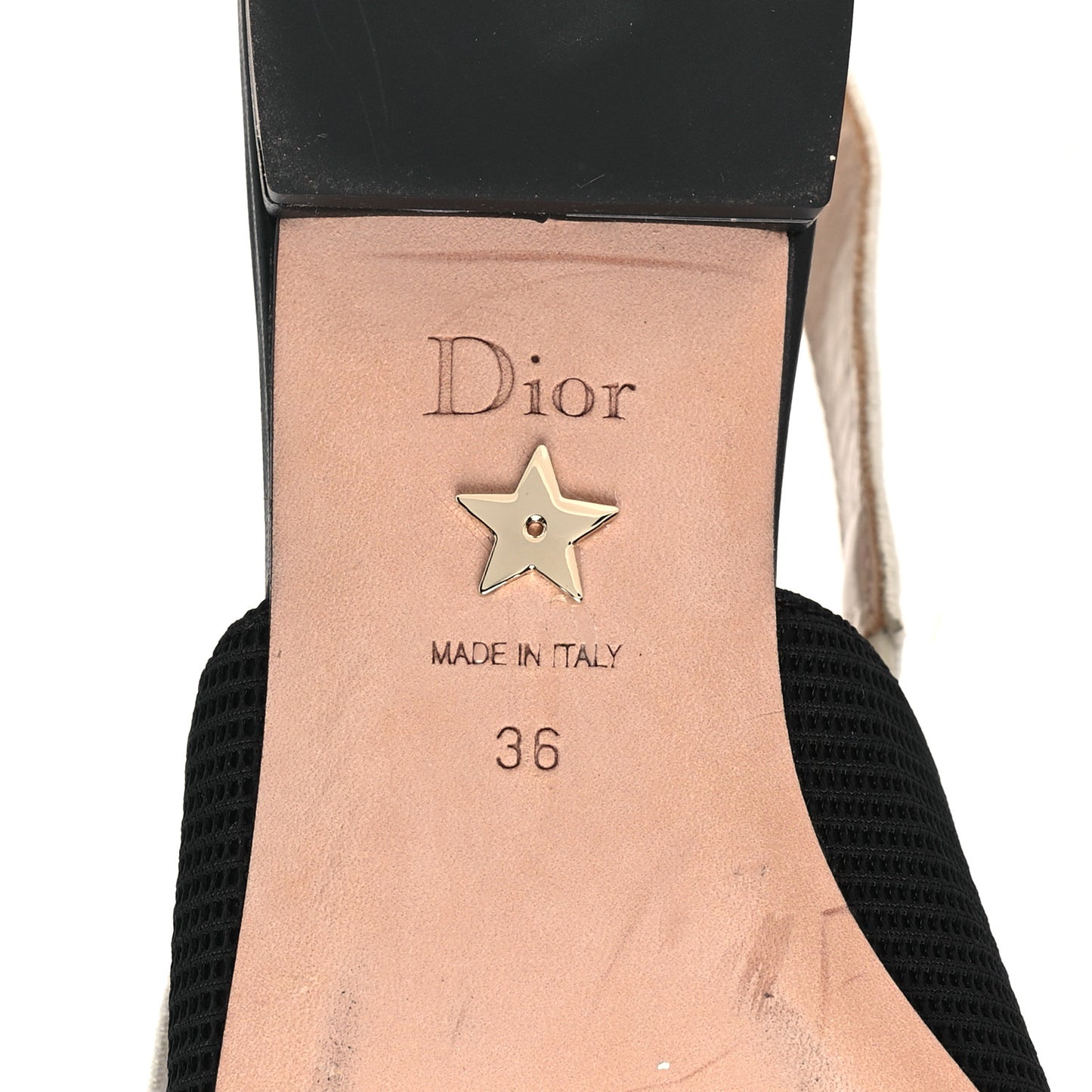 Technical Canvas Ribbon J'Adior Slingback Flats 36 Black