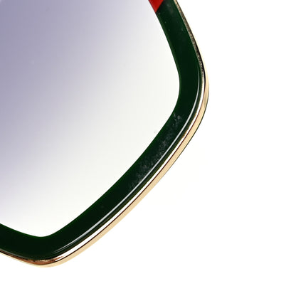 Gucci Square Frame Web GG0106S Sunglasses Tortoise 8 of 9