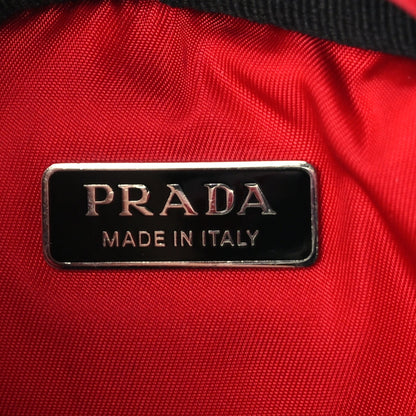Prada Tessuto Nylon Pocket Top Handle Cargo Bag  Black Fuoco 5 of 8