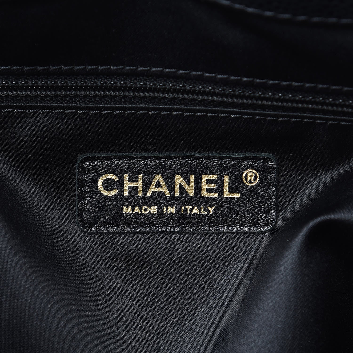 Chanel Caviar Quilted XL Grand Shopping Tote GST Black 6 of 16