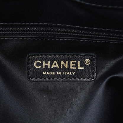 Chanel Caviar Quilted XL Grand Shopping Tote GST Black 6 of 16