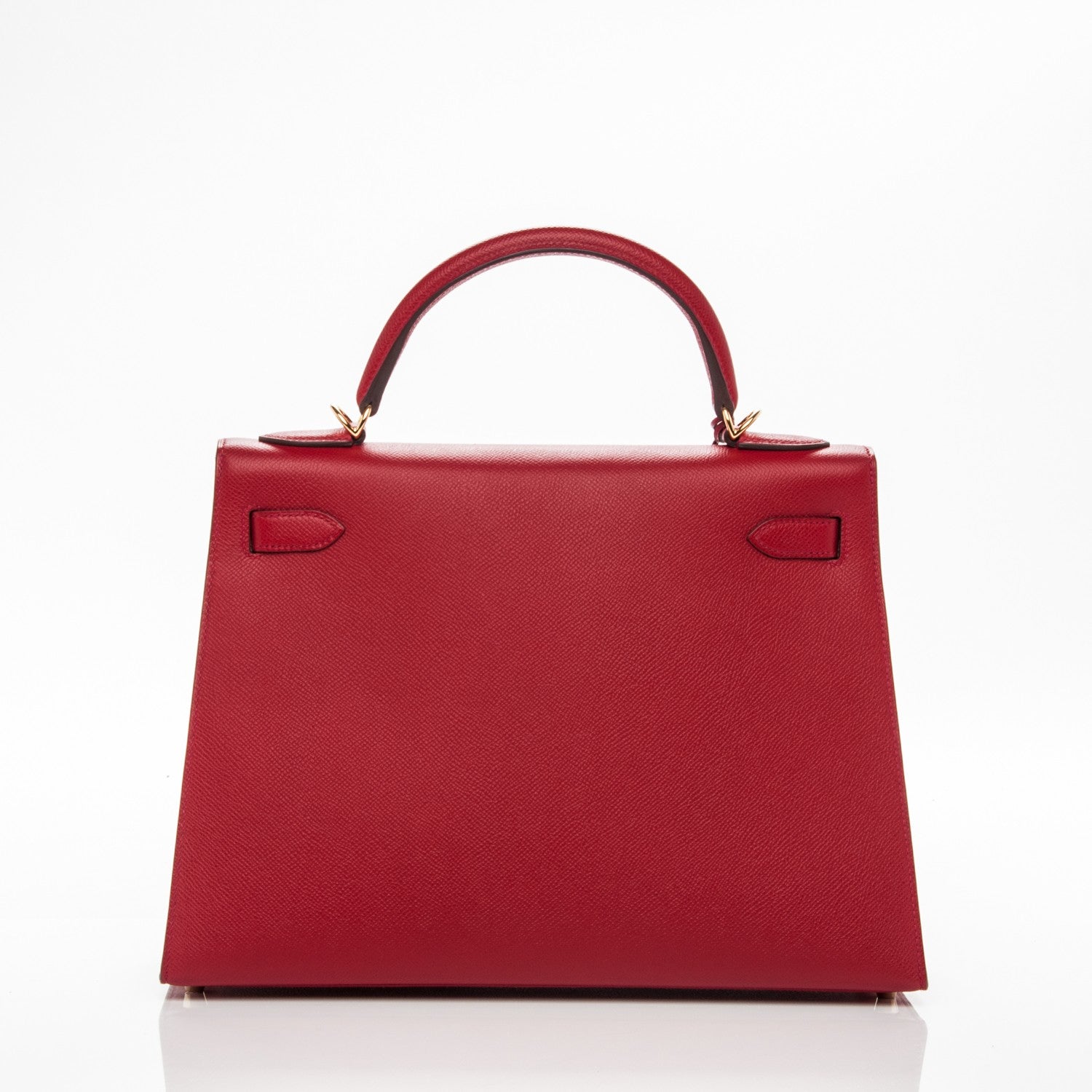 Hermes Epsom Kelly Sellier 32 Rouge Casaque 4 of 28