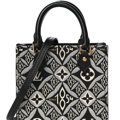 Louis Vuitton Jacquard Since 1854 Petit Sac Plat Grey 8 of 10