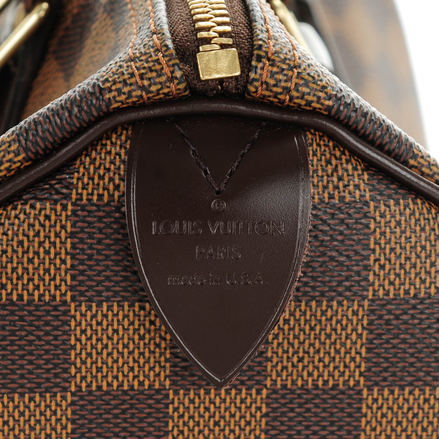 Louis Vuitton Damier Ebene Speedy 30 6 of 7