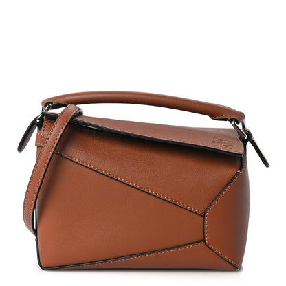 Loewe Calfskin Mini Puzzle Edge Bag Tan 1 of 8