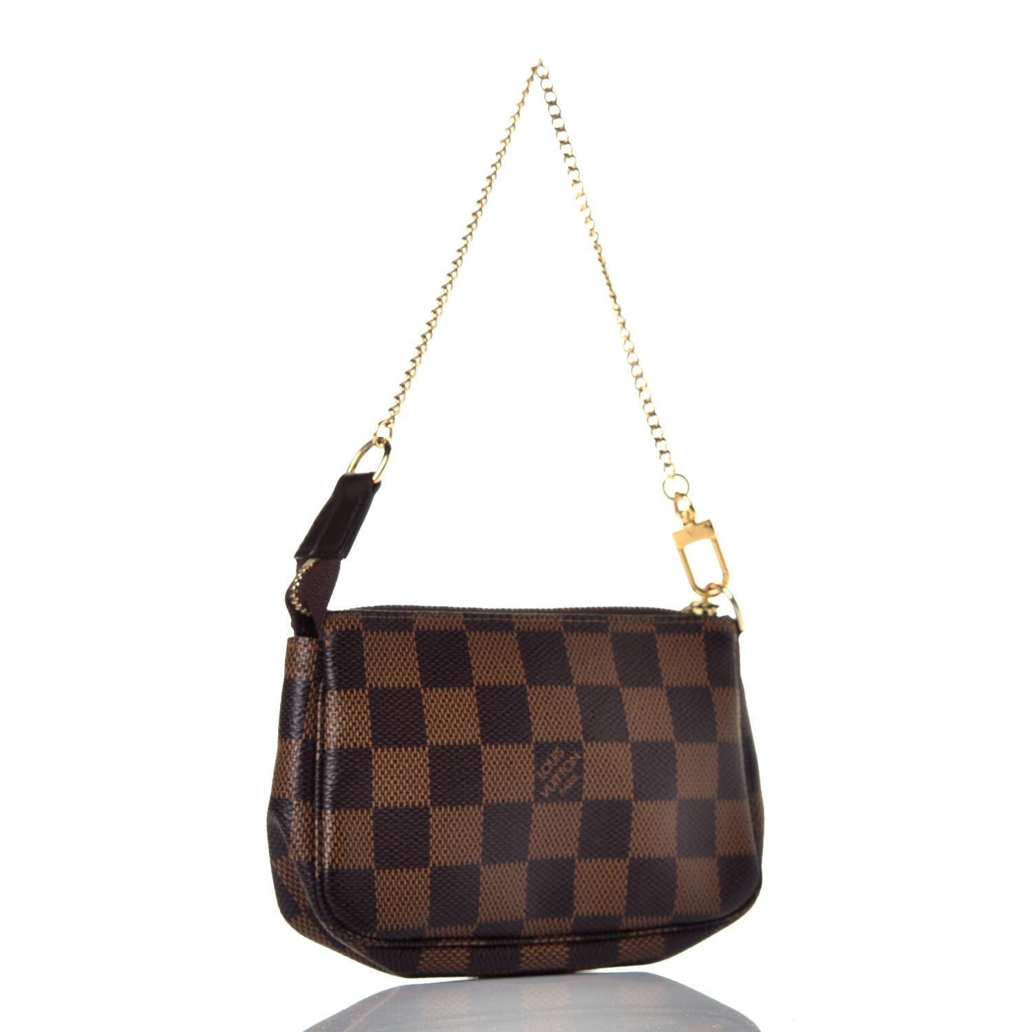 Louis Vuitton Damier Ebene Mini Pochette Accessories 3 of 9
