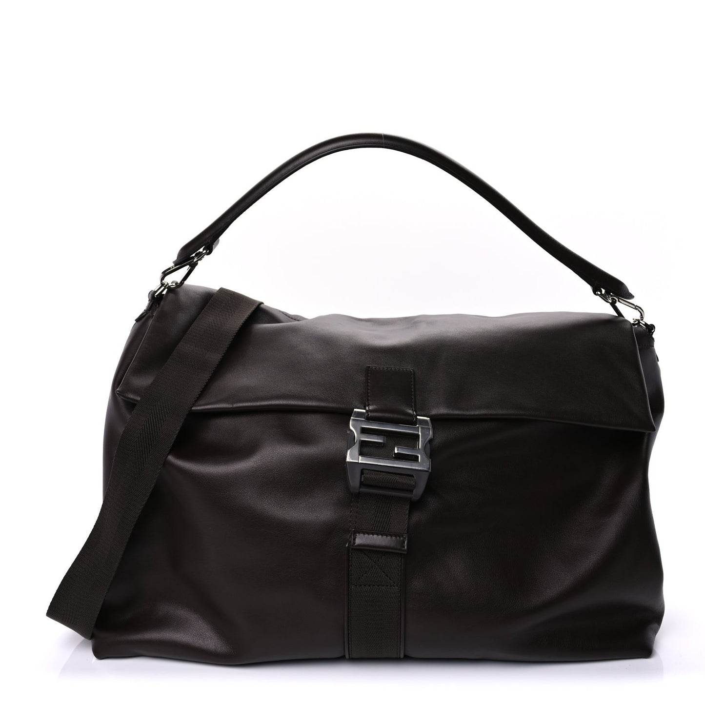 Nappa Maxi Mamma Baguette Brown Brown