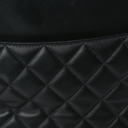 Chanel Lambskin Quilted  7 Tote Black 7 of 9