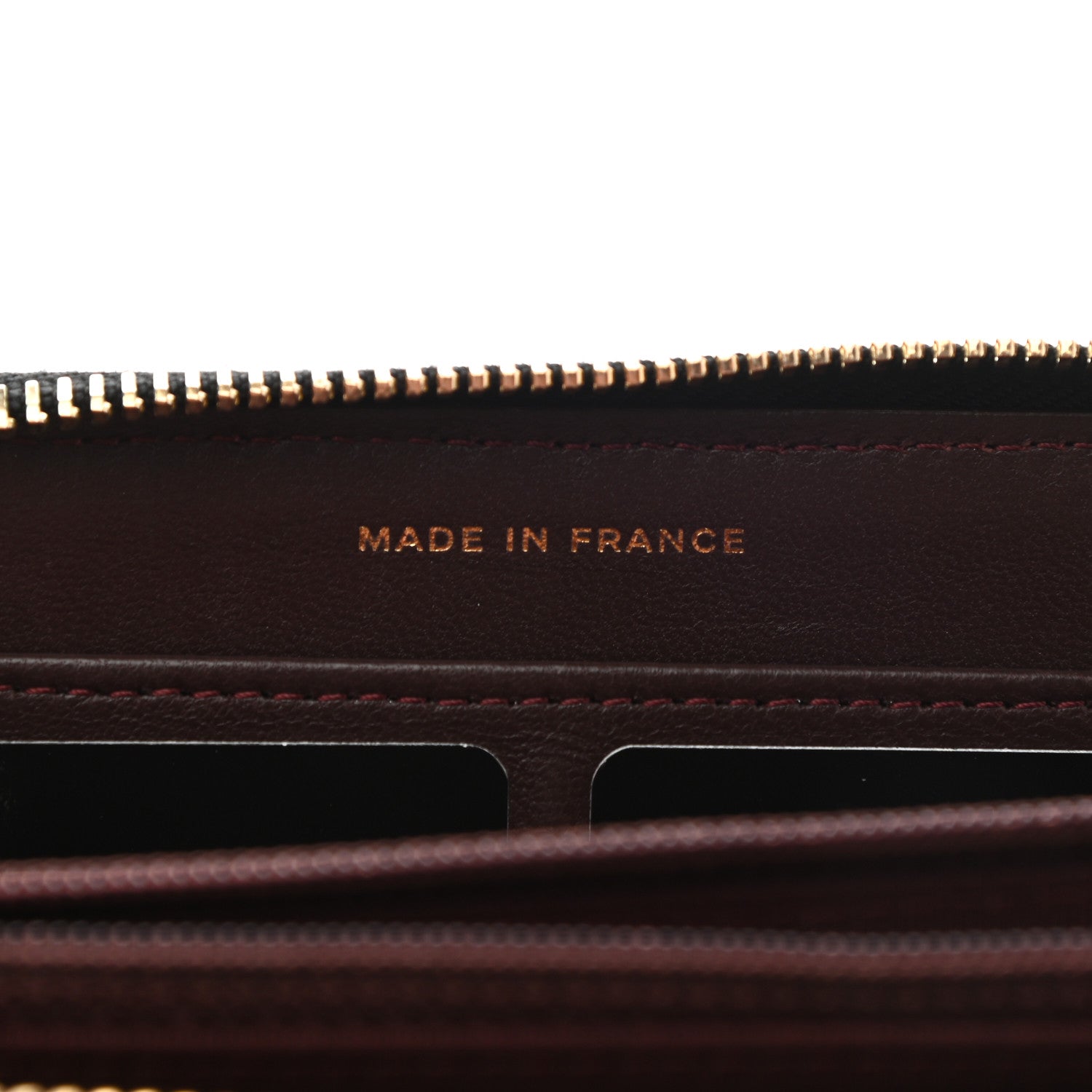 Chanel Lambskin Quilted Large Gusset Zip Around Wallet Black 7 of 10