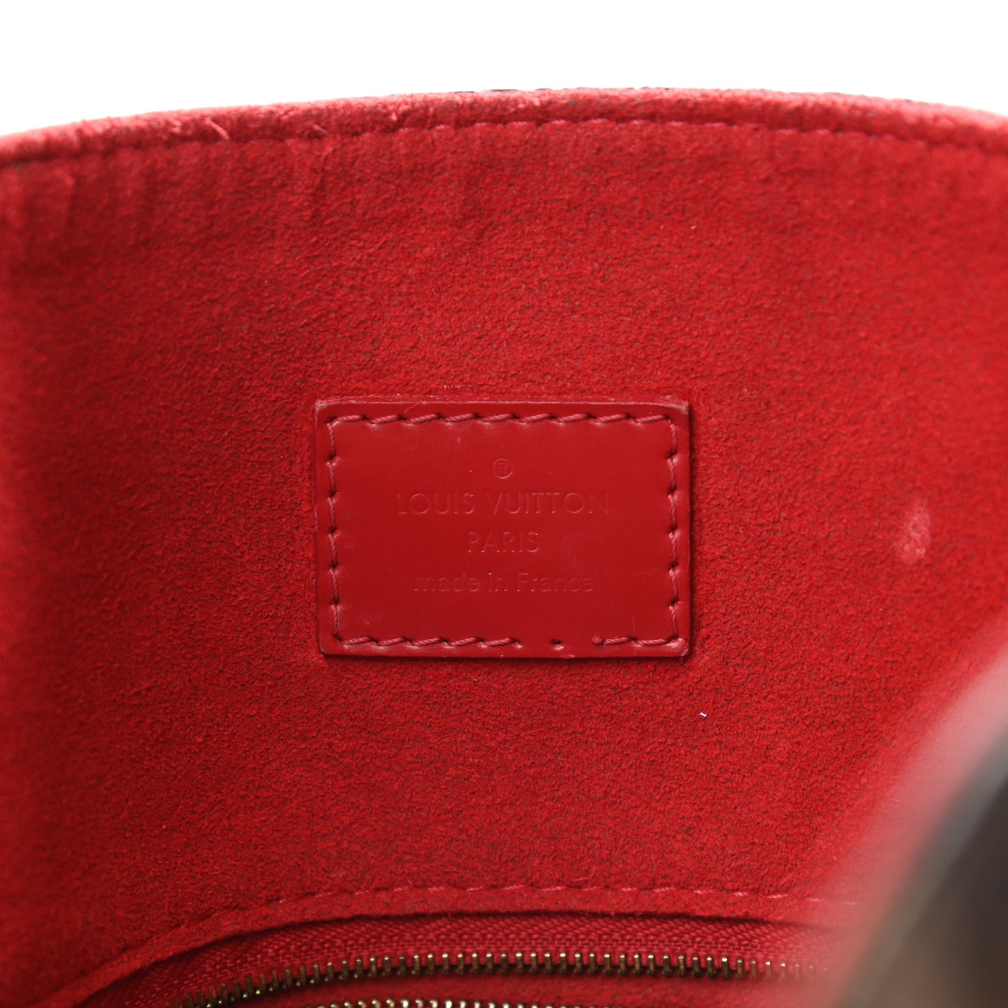 Damier Ebene Caissa Hobo Cherry