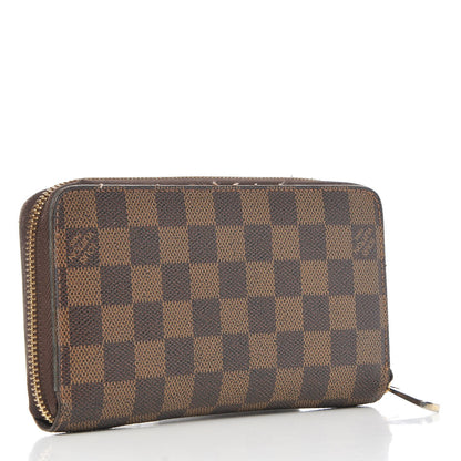 Louis Vuitton Damier Ebene Zippy Wallet 3 of 8